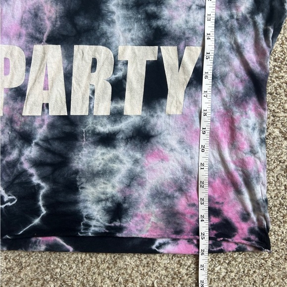 Urban Outfitters Black Pink Tie-Dye Tank Top And Party Casual College Large - Picture 6 of 6